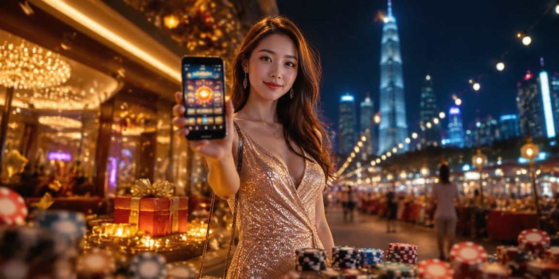Aplikasi kasino 174 di Kuala Lumpur dengan paparan meja Blackjack yang jelas pada skrin mudah alih